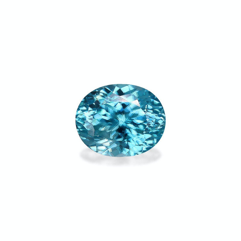 蓝锆石 taille 椭圆形 蓝色 9.16 carats