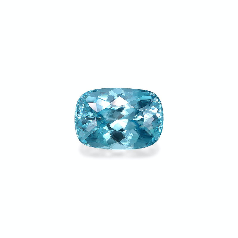蓝锆石 taille 靠垫 蓝色 9.37 carats