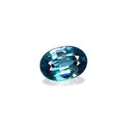 Ovale Blauwe Zirkoon Blauw 21,89 karaat