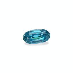 Ovale Blauwe Zirkoon 3.86 karaat