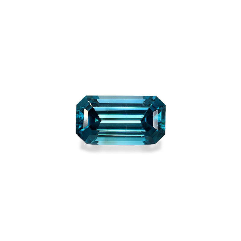 蓝锆石 taille 矩形的 蓝色 5.15 carats