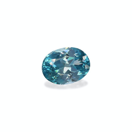 蓝锆石 taille 椭圆形 蓝色 6.12 carats