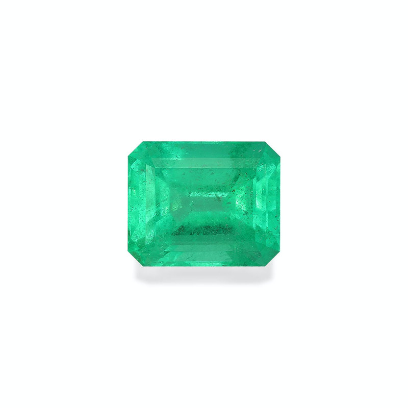 RECTANGULAR-cut Colombian Emerald Green 6.83 carats