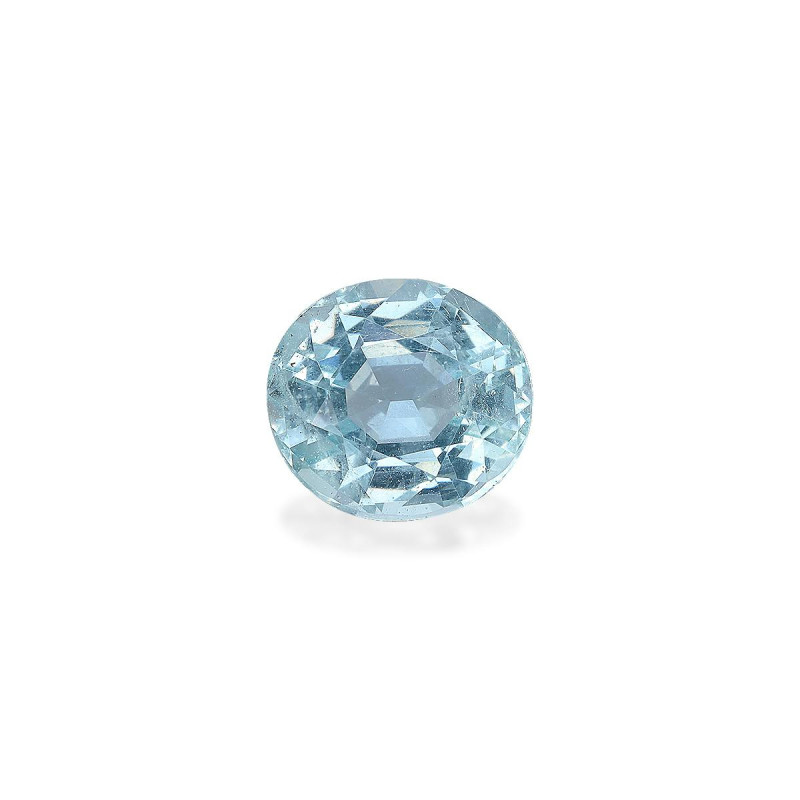 OVAL-cut Aquamarine Sky Blue 4.16 carats