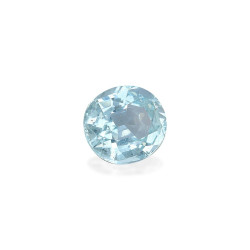 Ovaal geslepen hemelsblauwe Aquamarijn van 4,16 karaat