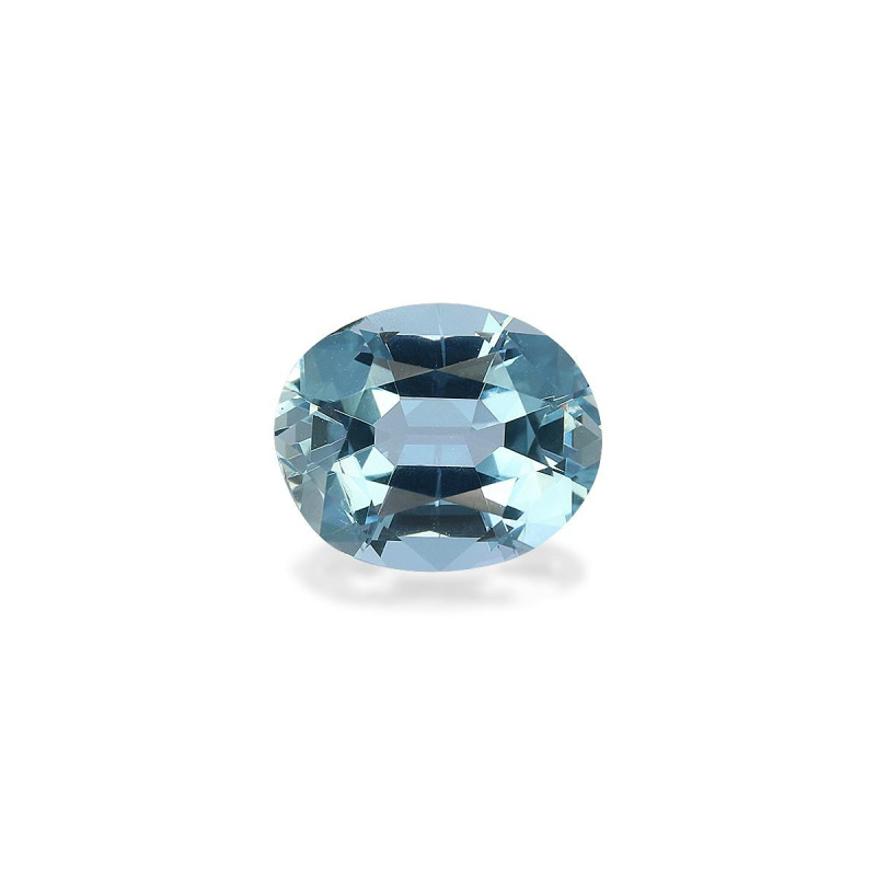 OVAL-cut Aquamarine Baby Blue 2.36 carats