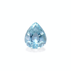 梨形宝石切割婴儿蓝色海蓝宝3.93克拉
