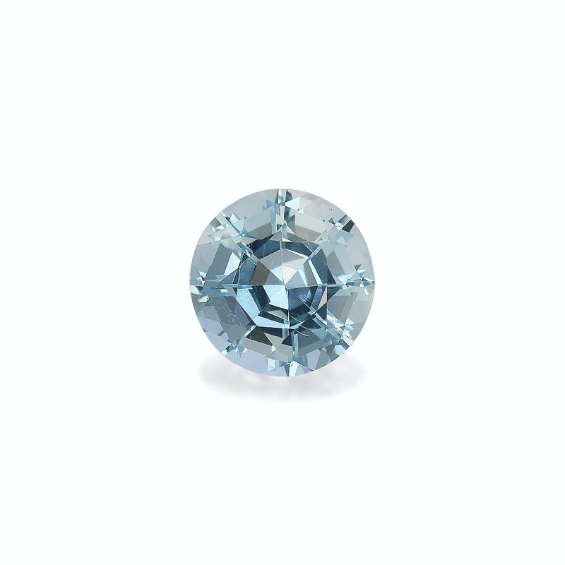 Aguamarina taille ROND Baby Blue 2.37 carats