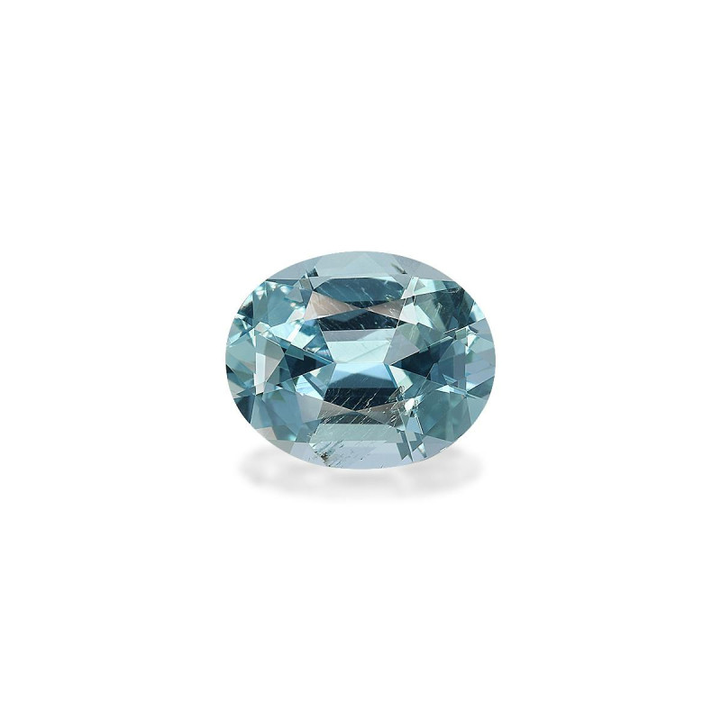 Aquamarin lengte OVAL Baby blau 3.23 karaten