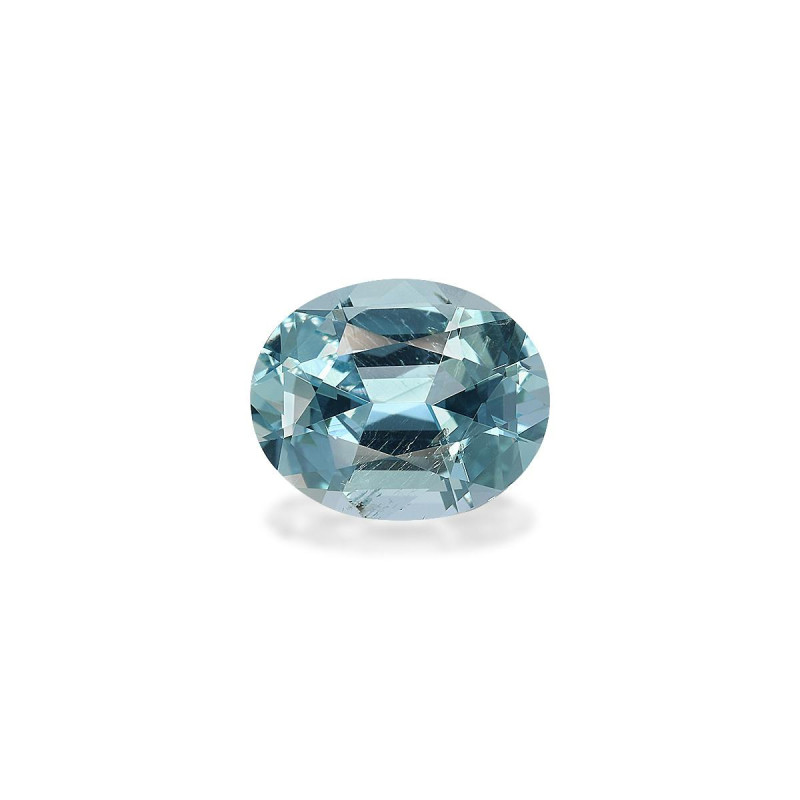OVAL-cut Aquamarine Baby Blue 3.23 carats