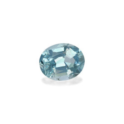 Ovaal geslepen Baby Blauwe Aquamarijn van 3,23 karaat