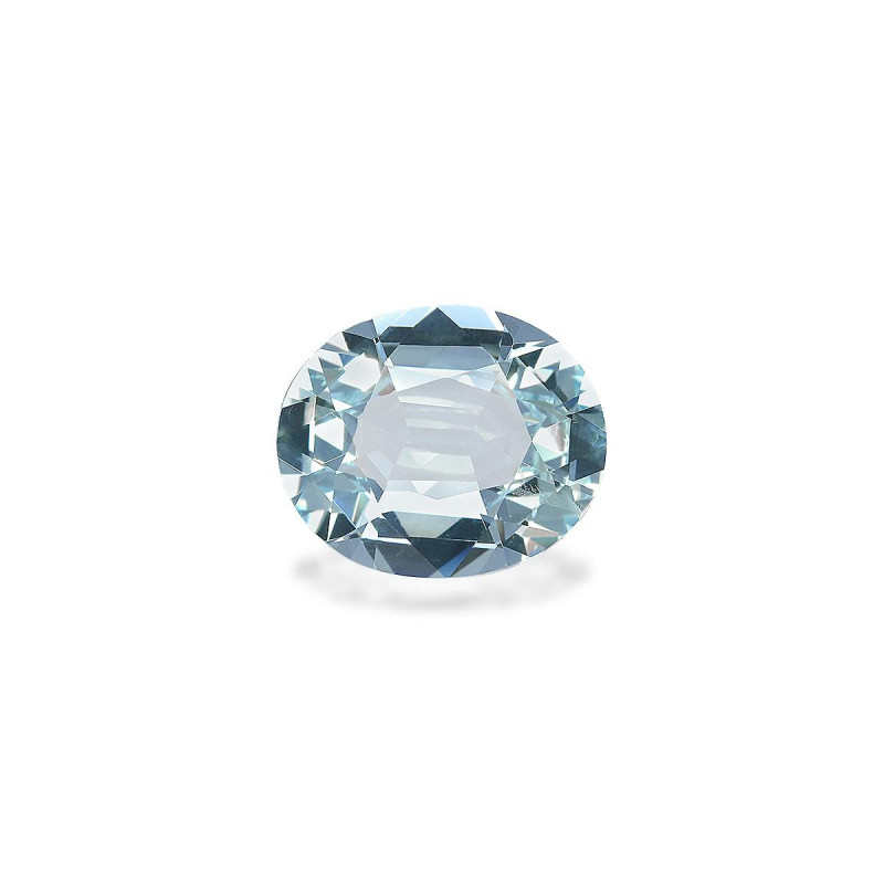 Aguamarina taille OVALE Baby Blue 5.23 carats