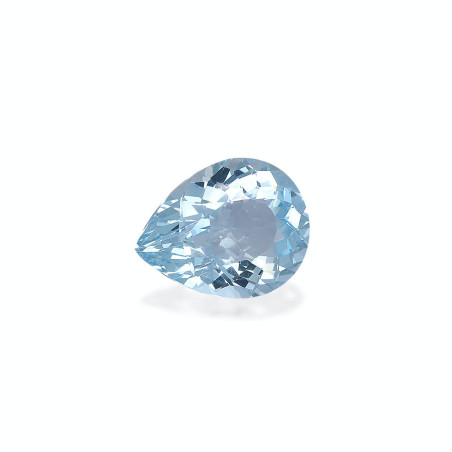 海蓝宝 taille 梨子 蔚蓝色的婴儿 6.16 carats