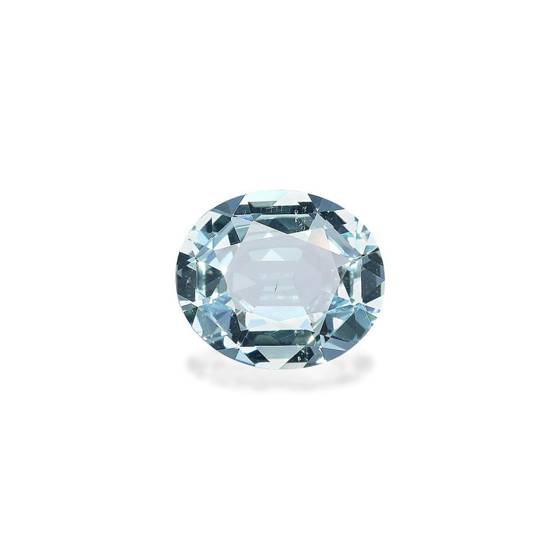 Aigue-Marine taille OVALE Baby Blue 4.81 carats