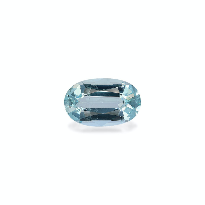 Aguamarina taille OVALE Baby Blue 6.98 carats