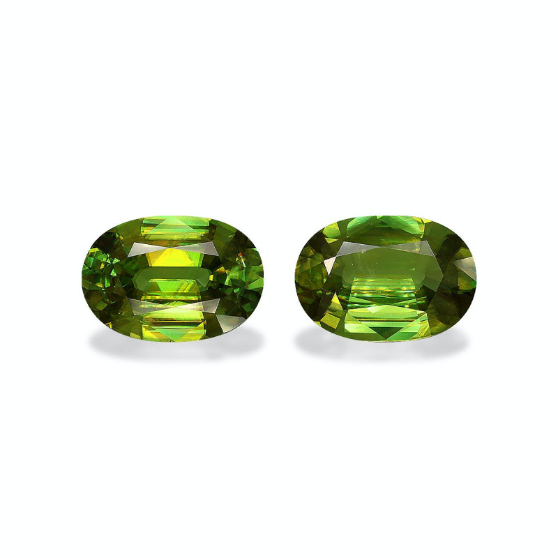 Esfena taille COUSSIN Verde 18.19 carats