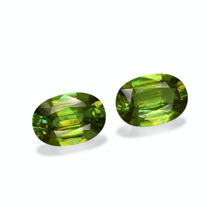 Esfena taille COUSSIN Verde 18.19 carats