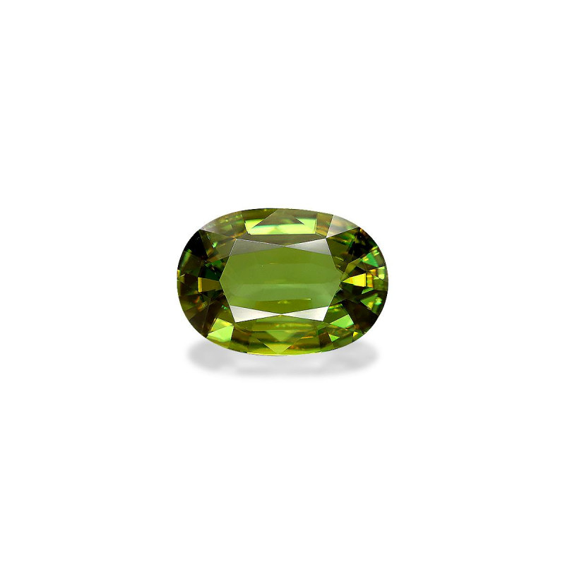 Esfena taille OVALE Verde 12.33 carats