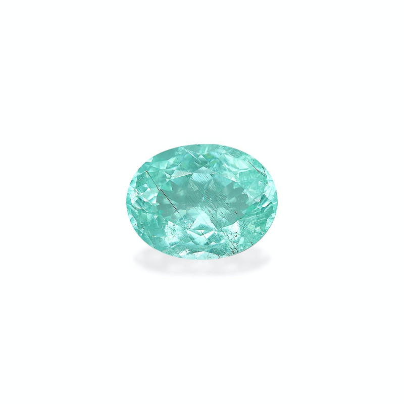 Tourmaline Paraiba taille OVALE Seafoam Green 9.21 carats