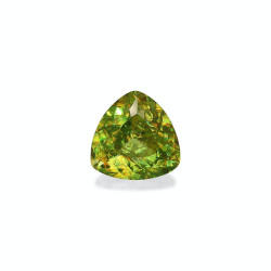 Trilliant-cut Sphene Lime...