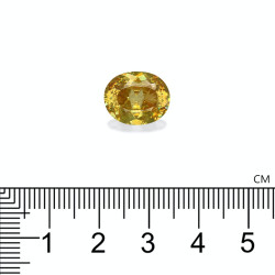 Sphene ovale snit Geel 6.07 karaat