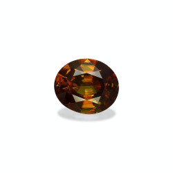 OVAL-cut Sphene  6.87 carats