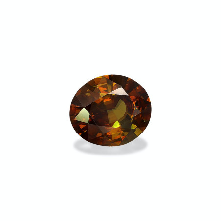 OVAL-cut Sphene  6.87 carats