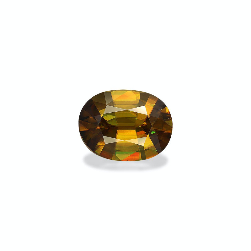 Sphene taille OVALE  7.40 carats