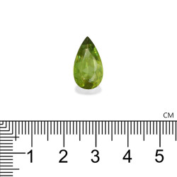 Sphene Peer vorm Lime Groen 4.71 karaat