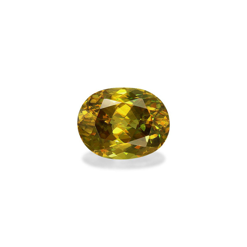 OVAL-cut Sphene  4.16 carats