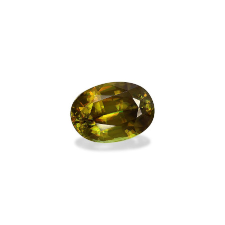 Esfena taille OVALE  4.19 carats