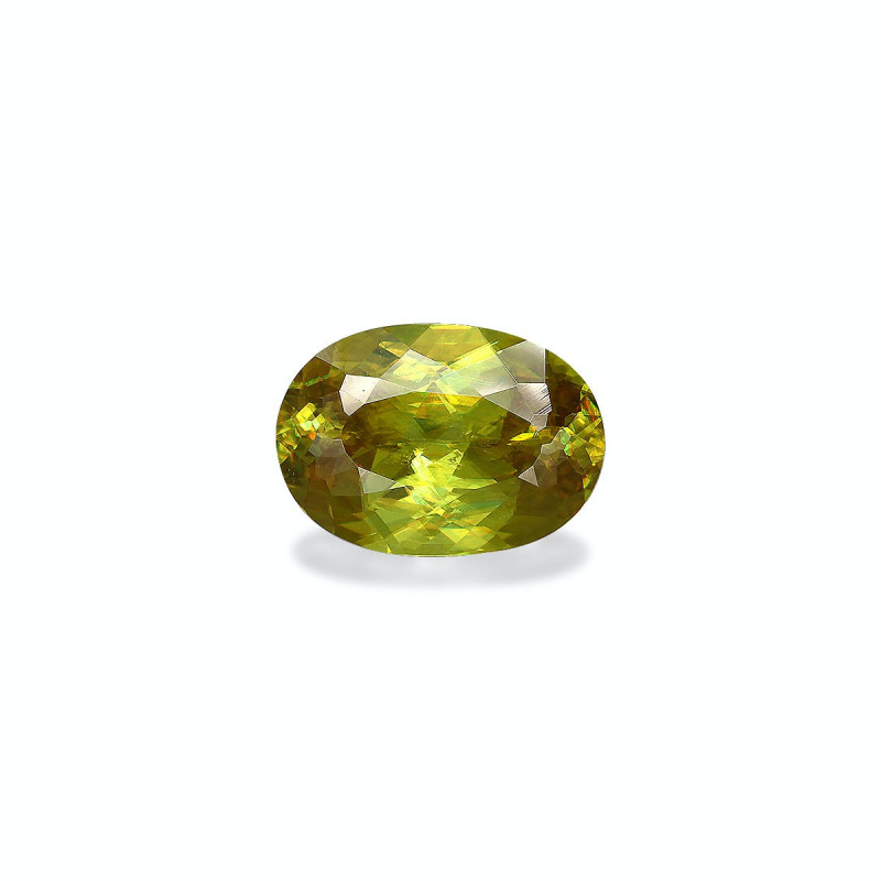 Sphene taille OVALE  5.69 carats