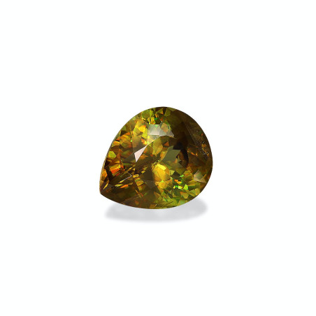 Esfena taille Poire  4.29 carats