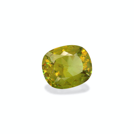 Esfena taille COUSSIN Lime Green 5.82 carats
