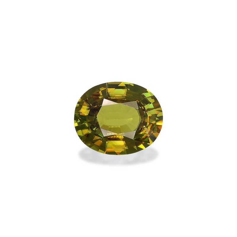 Sphene taille OVALE  9.09 carats