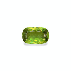 CUSHION-cut Sphene Lime...