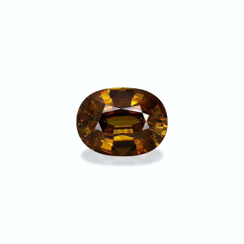 Sphen lengte OVAL Golden Yellow 10.73 karaten