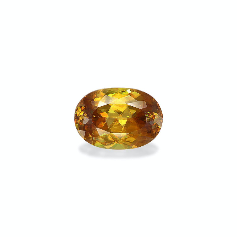 OVAL-cut Sphene  7.98 carats