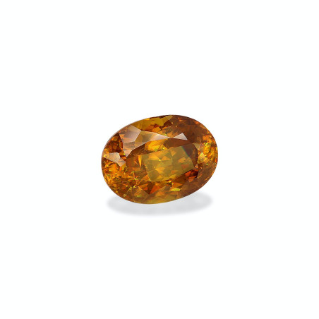 Esfena taille OVALE Jaune Miel 8.78 carats