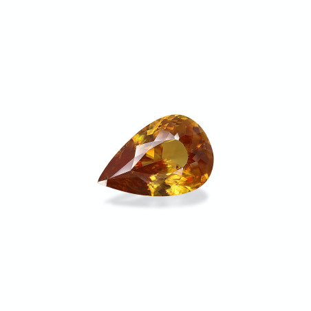 Sphene taille Poire Jaune Miel 9.49 carats