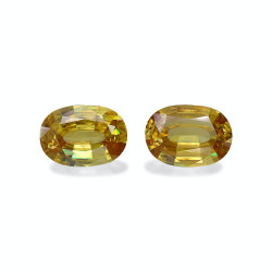 Ovale geslepen Sphene 19.23 karaat