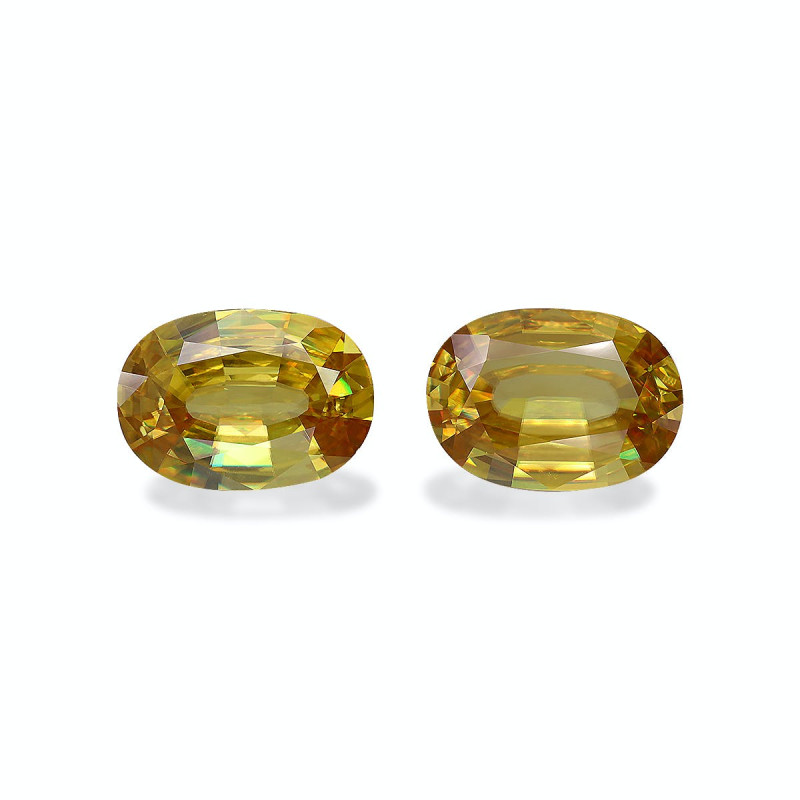 Sphene taille OVALE  19.23 carats