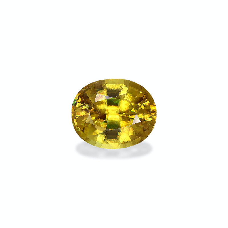 Sphene taille OVALE  15.84 carats