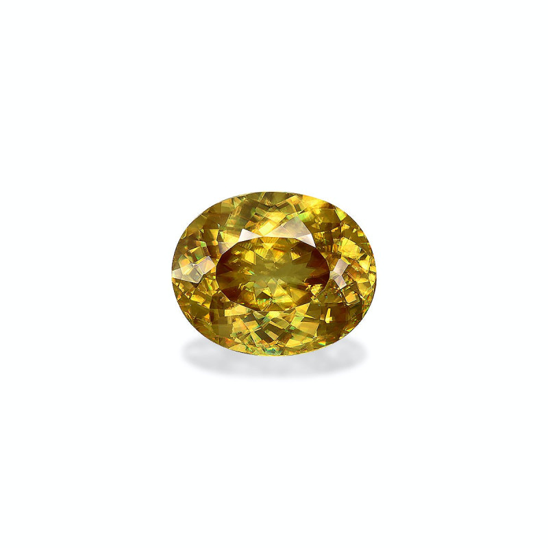 Sphene taille OVALE  11.73 carats