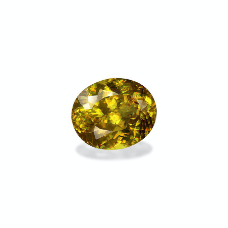 Esfena taille OVALE  10.51 carats