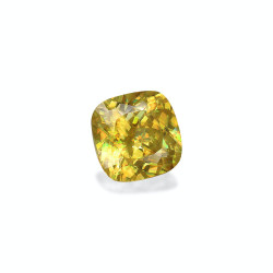 Sphene kussen geslepen Lemon Yellow 9.91 karaat