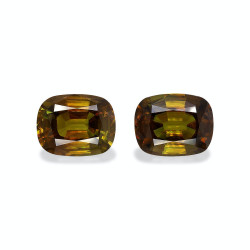 钛鈦矿 taille 靠垫 金黄色 15.63 carats