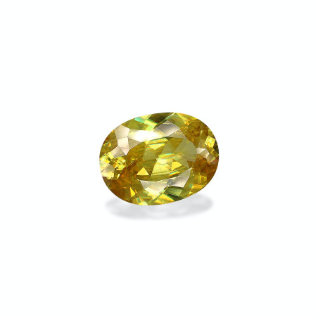 Esfena taille OVALE Lemon Yellow 11.13 carats
