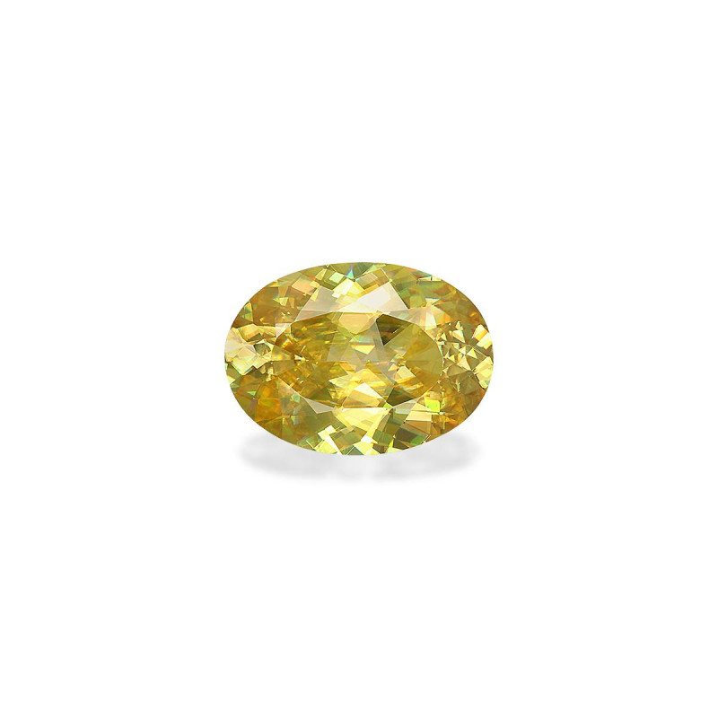 Sphene ovale snit Lemon Yellow 5.17 karaat