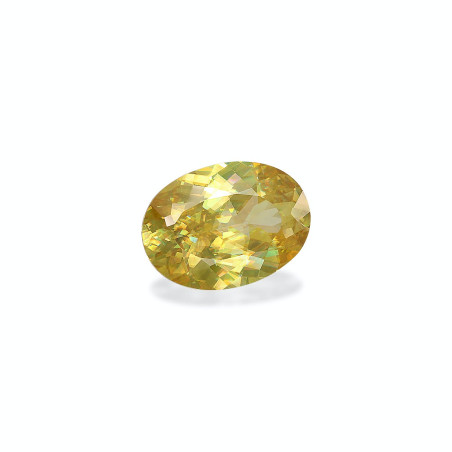 Esfena taille OVALE Lemon Yellow 5.17 carats